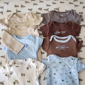Bundle newborn onesies and pants